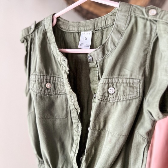 5T Girls Sleeveless Jumper - Picture 3 of 6